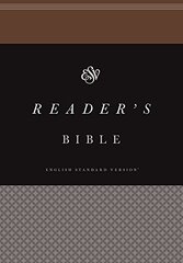 Holy Bible: English Standard Version, Reader's Bible, Cloth over Board