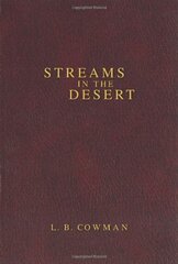 NIV, Streams in the Desert Bible, Hardcover: 365 Thirst-Quenching Devotions
