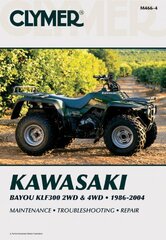 Clymer Kawasaki Bayou KLF300 2WD & 4WD 1986-2004