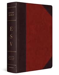 ESV Study Bible: English Standard Version, Brown/Cordovan, Trutone, Portfolio Design